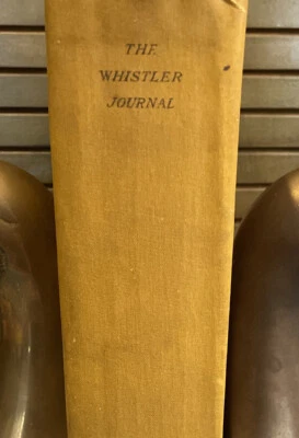 THE WHISTLER JOURNAL Antique First Ed.  Book 1921 E.R. & J PENNELL Illustrated - Image 1 of 4