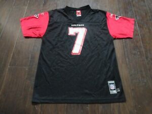 NFL Players Youth Size XL (18-20) Michael Vick Atlanta Falcons Black Jersey #7