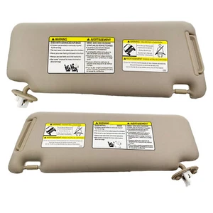 Left and Right Sun Visor 7432035A90E1, 7431035B00E1 for 2010-2022 Toyota 4RUNNER - Picture 1 of 8