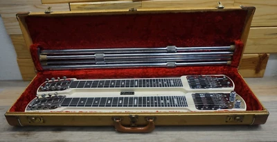 1956 Fender Stringmaster Dual 8 Vintage Steel Guitar W/Case - Image 1 of 4