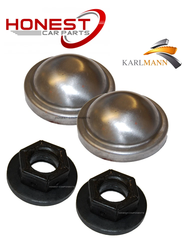 Se adapta a FORD FOCUS MK1 98-05 TAPAS DE GRASA Y TUERCAS DE RETENCIÓN Karlmann Foto 1 de 3
