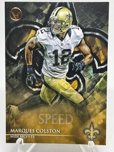 Marques Colston 2014 Topps Valor #164 Speed Parallel New Orleans Saints - Picture 1 of 2
