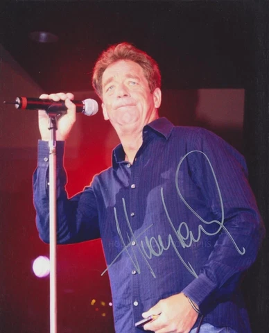 HUEY LEWIS - Music Legend GENUINE SIGNED AUTOGRAPH Cover