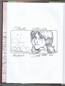 Dédicace David RATTE L'EXODE SELON YONA T.1 Descendance (Le Voyage des pères) - Imagen 1 de 4