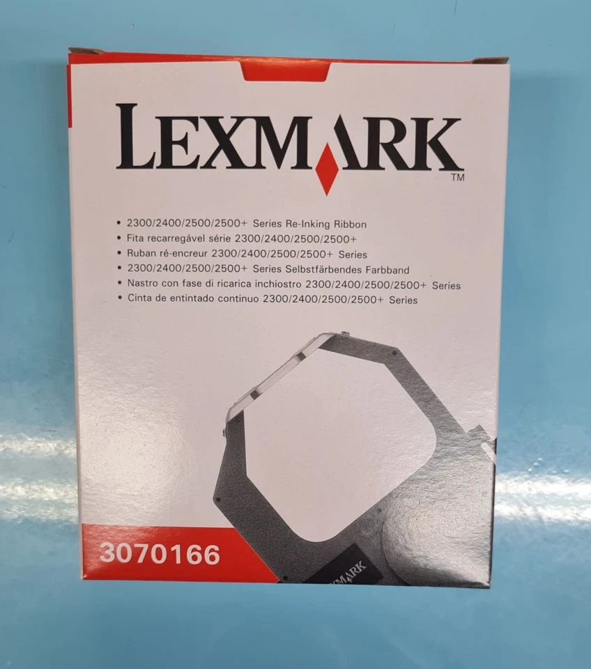 NASTRO LEXMARK 3070166  - EAN 734646397421 - NUOVO - Immagine 1 di 1