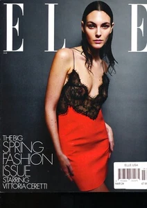 Elle USA Magazine March 2024 Vittoria Ceretti Taylor Hill Paola Manes - Picture 1 of 2