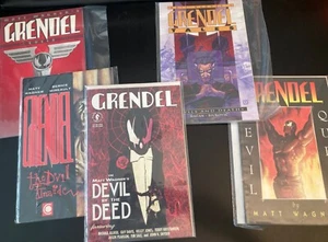 Lot of 5 Dark Horse GRENDEL TPBs! Cycle/Devil Insider/By Deed/Quest/Tales *NEW* - Picture 1 of 1