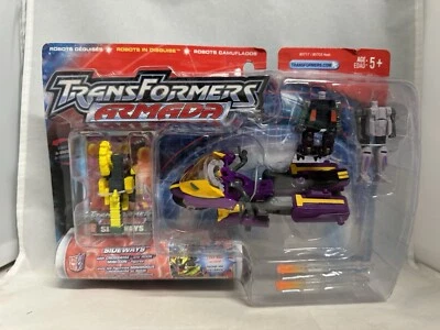 RARE BONUS Buzzsaw  MINI-CON Transformers Armada Sideways with Crosswise Rook - Image 1 of 4