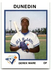 1987 ProCards Derek Ware Dunedin Blue Jays #950
