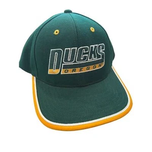 Vintage ProPlayer Oregon Ducks Hat Cap Green Gold Adjustable EUC Wool Blend - Picture 1 of 10