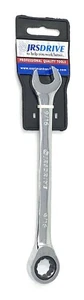 JRSDRIVE Ratcheting Combination Wrench 9/16"SAE 12pt 5°Arc swing CRV - Picture 1 of 5