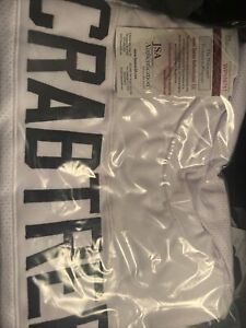 Michael Crabtree Autographed White Style Jersey - JSA Witness PP Oakland Raiders