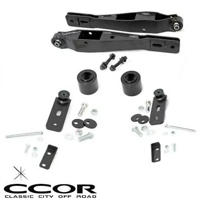 Kit de elevação Jeep Compass ou Patriot 4WD 2 polegadas 2007-2017 com apoios de suspensão dianteiros - Imagem 1 de 2
