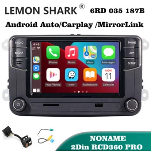 NONAME Car Radio Stereo RCD360PRO 187B Carplay Android Auto For VW Golf Jetta CC - Picture 1 of 12
