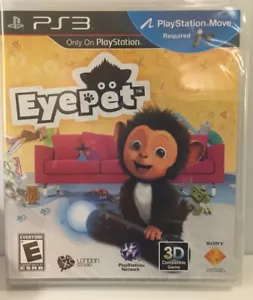 EyePet (Sony PlayStation 3, 2009) NEW SEALED PlayStation Move Required Fun - Picture 1 of 2