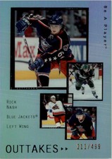 2005-06 Be A Player Outtakes #OT17 Rick Nash /499