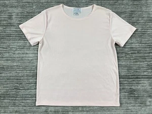 Vintage Jennifer Moore Top Womens Medium Pink Polyester Bend Stretch Slinky - Picture 1 of 10