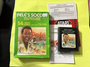 Pele's Championship Soccer (Atari 2600) CIB Complete in Box Cleaned and Tested - Picture 1 of 8