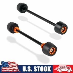 Front Rear Axle Crash Slider For KTM 250 350 450 500 EXC F Six Days 2017-2022 - Foto 1 di 7