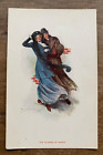 1910 Carte Postale Colorisée. inutilisé. Non publié. Ancien. T.P. & CO. NY. Carte postale.