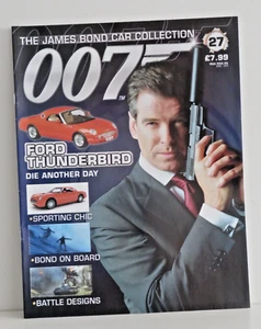 James Bond Car Collection Issue 27 Ford Thunderbird Pre Owned In VGC free Post - Picture 1 of 4
