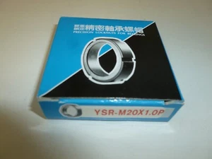 Menge: 1 Neu Präzisionslager Kontermutter YSR-M20x1,0P  - Bild 1 von 2