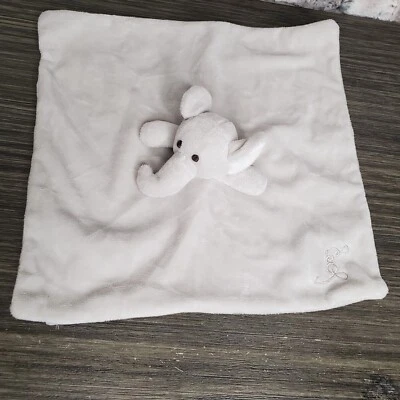 Pequeña manta de seguridad Lovey elefante gris 11" juguete para bebé Foto 1 de 4