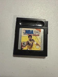 NBA 3-3 Kobe Bryant GameBoy Color Nintendo GBC Authentic Tested Video Game - Picture 1 of 8