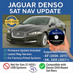 Jaguar Navigation MAP UPDATE for Jaguar XF,XK and XKR Latest - - Picture 1 of 6
