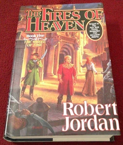 Fires of Heaven von Robert Jordan (1993, HC) Erstdruck Wheel of Time #5 GD - Bild 1 von 7