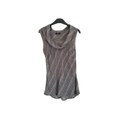 Kello Scandinavia Womens Top UK 10 - Grey - Sleeveless Cowl Neck - Image 1 of 4