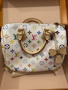 Louis Vuitton x Takashi Murakami Speedy Bandoulière 25 IN HAND READY TO SHIP - Picture 1 of 5