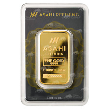 1 oz Gold Bar | Asahi Refining