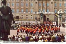 Changing the Guard at Buckingham Palace - Real Photo - Unposted 1970s - J Hinde