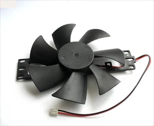 2pcs Case Cooling Fan DC12025HS DC18V 0.20A 110mm for Induction cooker repair - Bild 1 von 2