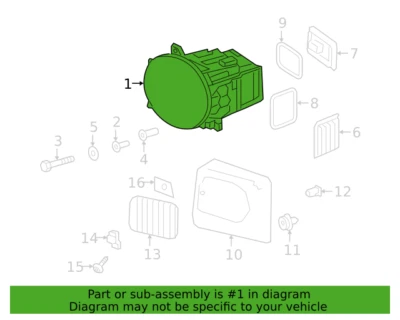 Mercedes Benz Genuine G63 AMG G550 2019-2023 Headlamp Assembly Right 4639061401 - Image 1 of 3