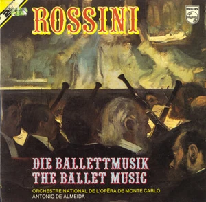 ROSSINI Ballet Music ALMEIDA Monte Carlo Opera Orchestra PHILIPS 6780027 2LP NM- - Picture 1 of 3