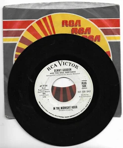 BENNY GORDON-RCA 9144 PROMO LATIN/DEEP SOUL 45 RPM IN THE MIDNIGHT HOUR - Picture 1 of 2