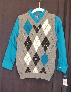 NWT BOYS ARROW SIZE 7, 3 PIECE SUIT, SHIRT, VEST & PANTS - Picture 1 of 5