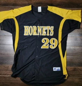 ALABAMA STATE UNIVERSITY HORNETS BASEBALL #29 Jersey Black SIZE Large - Picture 1 of 3