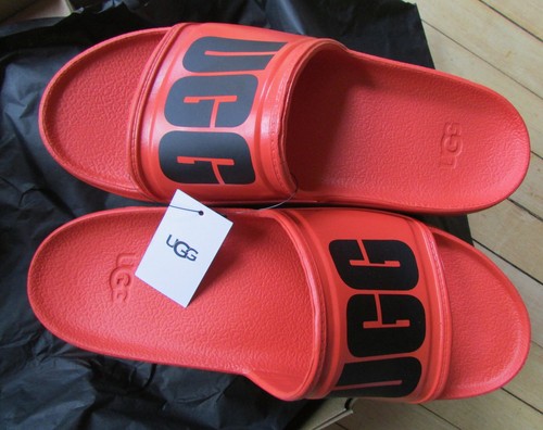 Scarpe UGG uomo Wilcox sandalo slide terracotta taglie 11 12 13 nuove con scatola