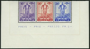 Schweiz Mi.Nr. A 294-296 Pro Patria Blockmarken postfrisch Mi.Wert 52 € (B2) - Picture 1 of 2