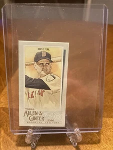 Bobby Doerr 15/25 2020 Allen & Ginter Mini Brooklyn Back #328 HOF-Red Sox RARE! - Picture 1 of 2