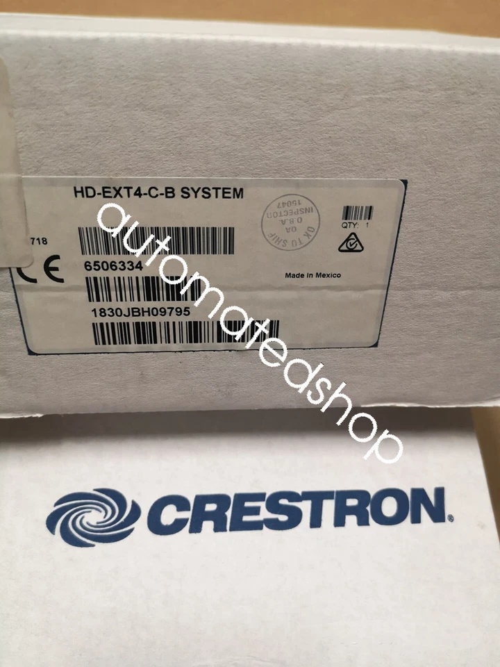 HD-EXT4-C-B Crestron HD twisted pair transceiver brand new Shipping DHL or FedEX - Image 1 of 1