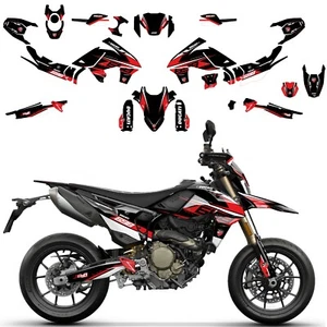 Grafik Kit Aufkleber für Ducati Hypermotard 698 Mono 2024 Decal Komplett - Bild 1 von 3