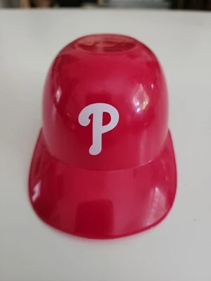 MLB Philadelphia Phillies Mini Batting Helmet - Foodsafe Ice Cream Sundae Helmet - Image 1 of 4