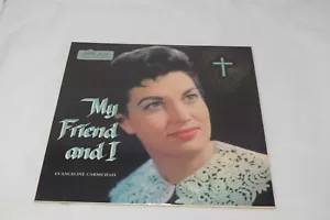 Evangeline Carmichael- My Friend And I, Sacred LP8011, Xtian, Red/Black, NM - Picture 1 of 8