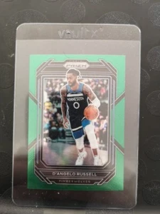 D'Angelo Russell Minesota Timberwolves Green Holo Carte Panini Prizm Nba 2022-23 - Picture 1 of 6