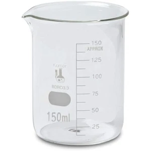 150ml Glass Beaker, Griffin Low Form, Graduated, Karter Sci 232P4 (Single) - Picture 1 of 1