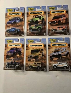 JUEGO DE 6 MATCHBOX OFF ROAD RALLY 2024 **NUEVO** - Imagen 1 de 20